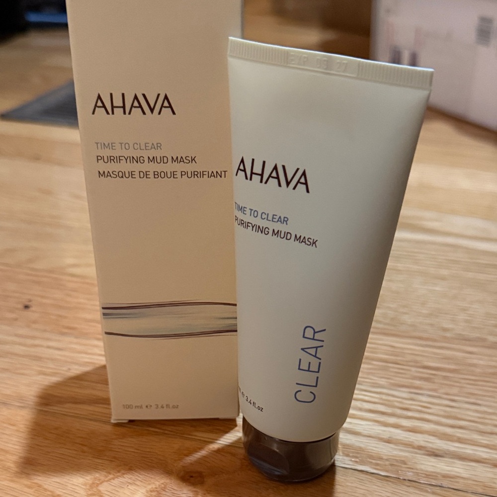 AHAVA Time to Clear Purifying Mud Mask - Cream 3.4oz